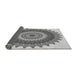 Thickness of Patterned Platinum Silver Gray Rug, pat1912gry