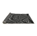 Thickness of Patterned Midnight Gray Rug, pat193gry