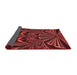 Thickness of Patterned Red Rug, pat193rd