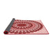 Thickness of Patterned Red Rug, pat1936rd