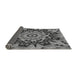 Thickness of Patterned Dark Gray Rug, pat194gry