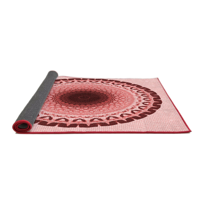 Thickness of Patterned Red Rug, pat1944rd