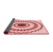 Thickness of Patterned Red Rug, pat1947rd