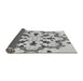 Thickness of Patterned Platinum Gray Rug, pat1948gry