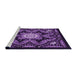 Sideview of Machine Washable Transitional Purple Rug, wshpat1949pur