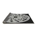 Thickness of Patterned Midnight Gray Rug, pat1956gry