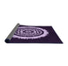 Thickness of Patterned Lavender Purple Rug, pat1959pur