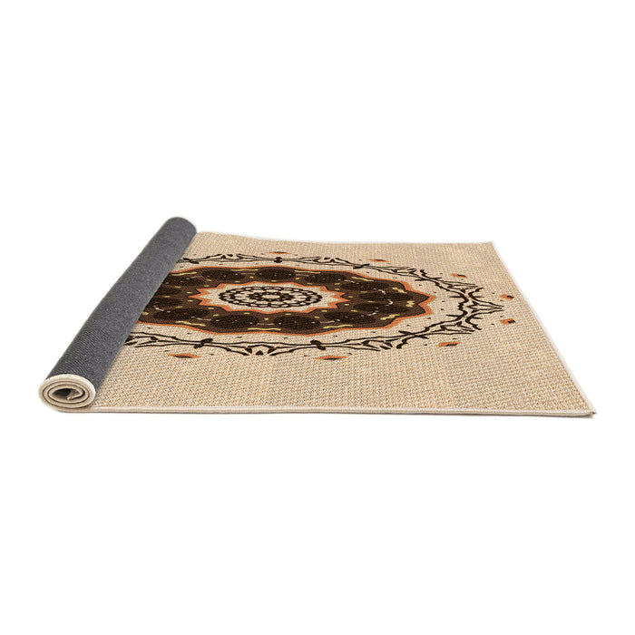 Thickness of Patterned Light Brown Rug, pat1969org