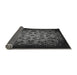 Thickness of Patterned Midnight Gray Rug, pat1974gry