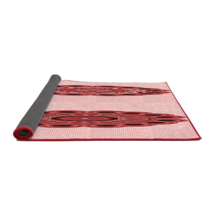 Thickness of Patterned Red Rug, pat1975rd