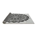 Thickness of Patterned Platinum Gray Rug, pat1978gry