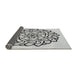Thickness of Patterned Platinum Gray Rug, pat1979gry