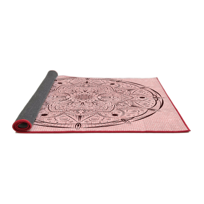 Thickness of Patterned Red Rug, pat1983rd