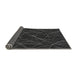 Thickness of Patterned Carbon Gray Rug, pat199gry