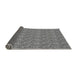 Thickness of Patterned Ash Gray Rug, pat1992gry