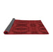 Thickness of Patterned Red Rug, pat1995rd