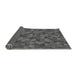 Thickness of Patterned Platinum Gray Rug, pat1996gry