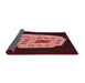 Thickness of Patterned Red Rug, pat2003rd