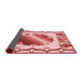 Thickness of Patterned Red Rug, pat2009rd