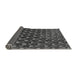 Thickness of Patterned Silver Gray Rug, pat2010gry