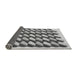 Thickness of Patterned Platinum Silver Gray Rug, pat2013gry