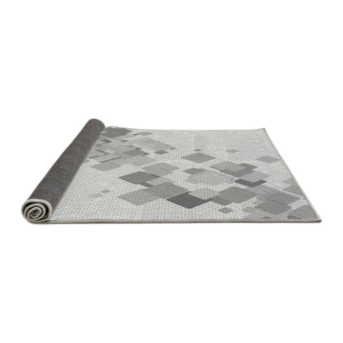 Thickness of Patterned Platinum Gray Rug, pat2022gry