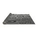 Thickness of Patterned Dark Gray Rug, pat2026gry