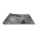 Thickness of Patterned Dark Gray Rug, pat2040gry