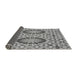 Thickness of Patterned Ash Gray Rug, pat2045gry