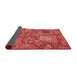 Thickness of Patterned Red Rug, pat2048rd