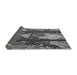 Thickness of Patterned Dark Gray Rug, pat2051gry