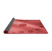 Thickness of Patterned Red Rug, pat2052rd