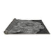 Thickness of Patterned Gunmetal Gray Rug, pat2055gry