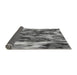 Thickness of Patterned Dark Gray Rug, pat206gry