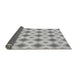 Thickness of Patterned Platinum Silver Gray Rug, pat2063gry