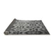 Thickness of Patterned Dark Gray Rug, pat2066gry