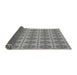 Thickness of Patterned Platinum Silver Gray Rug, pat2079gry