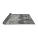 Thickness of Patterned Gray Rug, pat2083gry