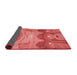 Thickness of Patterned Red Rug, pat2083rd