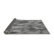 Thickness of Patterned Ash Gray Rug, pat2084gry