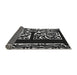 Thickness of Patterned Black Rug, pat209gry