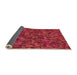 Thickness of Patterned Red Rug, pat2095org