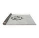 Thickness of Patterned Platinum Gray Rug, pat2098gry