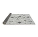 Thickness of Patterned Platinum Gray Rug, pat2102gry