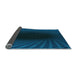 Thickness of Patterned Deep-Sea Blue Rug, pat2108lblu