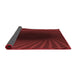 Thickness of Patterned Red Rug, pat2108rd