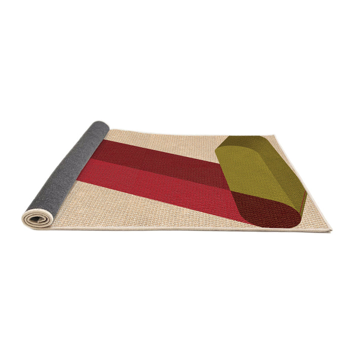 Thickness of Patterned Red Rug, pat2118org