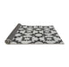 Thickness of Patterned Platinum Gray Rug, pat212gry