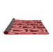 Thickness of Patterned Red Rug, pat2121rd