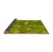 Thickness of Patterned Pistachio Green Rug, pat2122yw